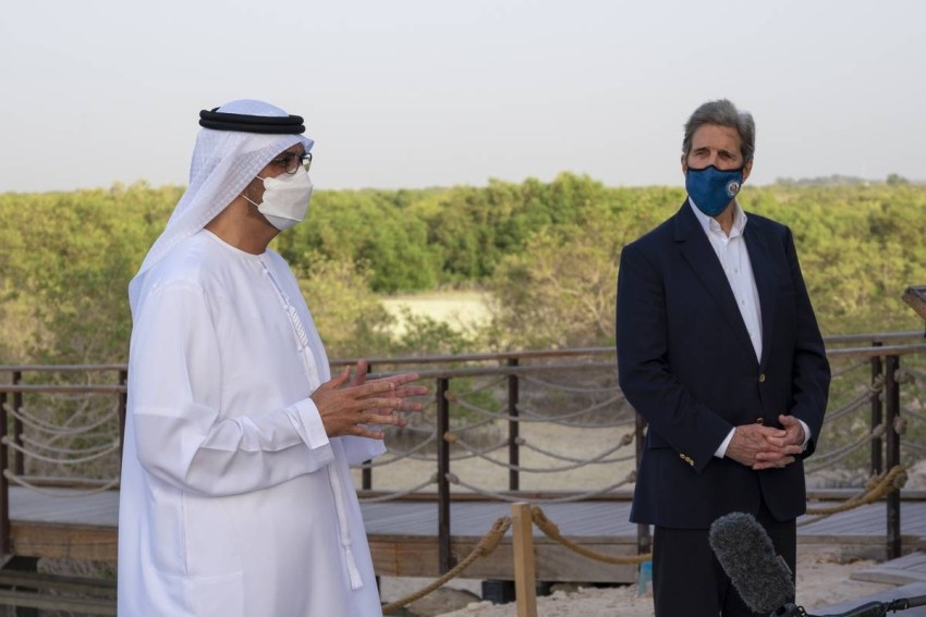 الإمارات والولايات المتحدة تؤكدان التزامهما المشترك بمواجهة تحديات التغير المناخي
