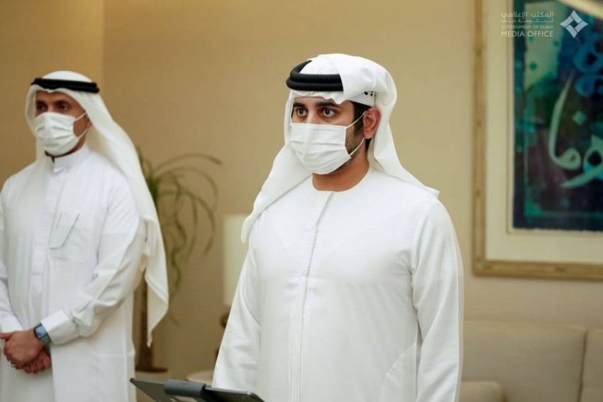 مكتوم بن محمد يدشن الموقع الإلكتروني لمركز دبي للأمن الاقتصادي