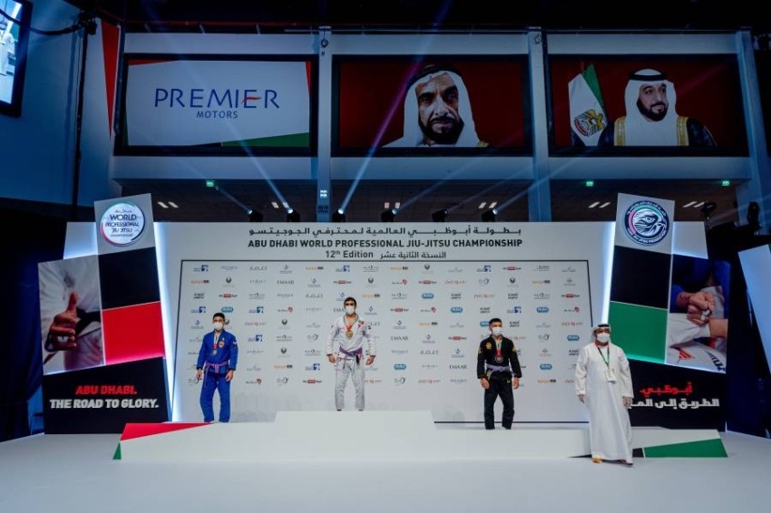 22 ميدالية ملونة لأبطال الإمارات في «عالمية أبوظبي للجوجيتسو»
