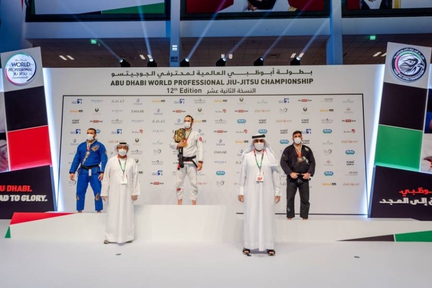 أبوظبي تجذب أنظار العالم في ختام منافسات بطولة أبوظبي لمحترفي الجوجيتسو