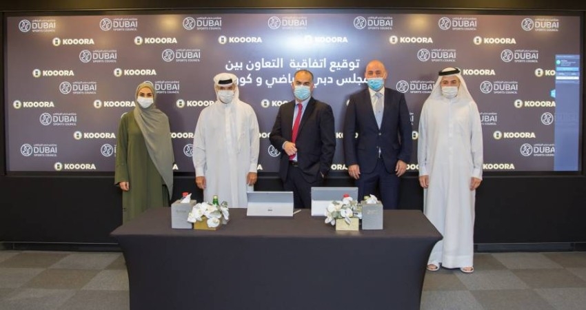 اتفاقية تعاون بين مجلس دبي الرياضي و«كووورة»