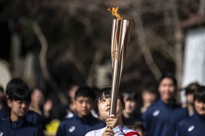 إلغاء مسيرة الشعلة الأولمبية في ماتسوياما اليابانية