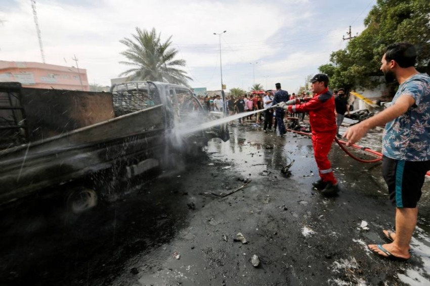 العراق: مقتل 4 وإصابة 17 في انفجار سيارة ملغومة بحي الصدر في بغداد