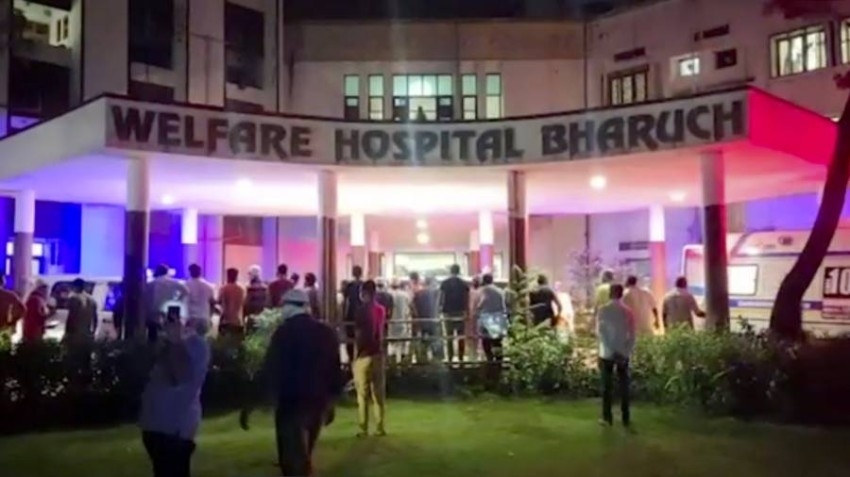 مقتل 18 على الأقل في حريق بمستشفى لعلاج مرضى كورونا بالهند