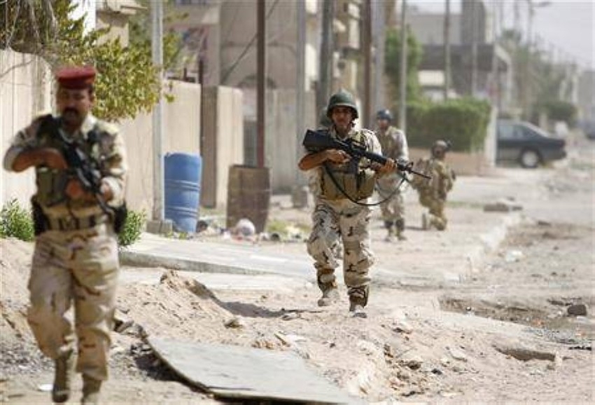 انطلاق عملية أمنية عراقية شرق صلاح الدين