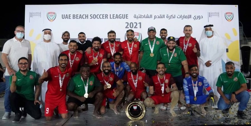 شباب الأهلي «1» بطلاً لدوري الإمارات لكرة القدم الشاطئية