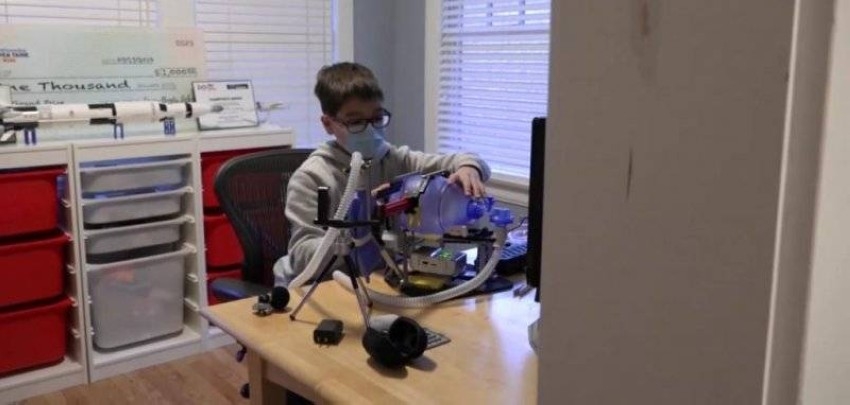 طفل يبتكر جهاز تنفس من «ليغو»