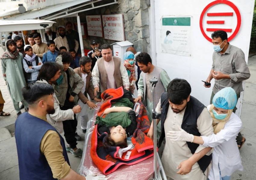 25 قتيلاً و52 جريحاً في انفجار قرب مدرسة في أفغانستان