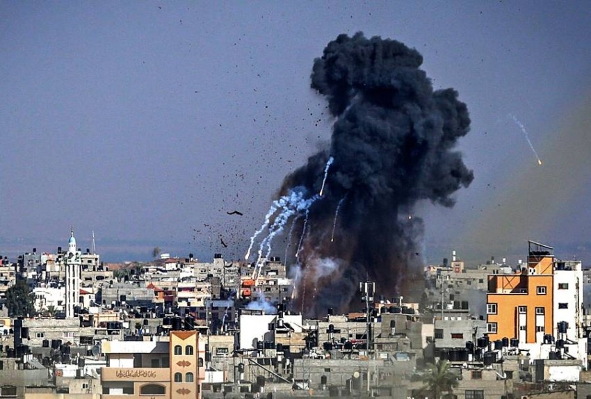 نتنياهو: سنعزز وتيرة الغارات على غزة