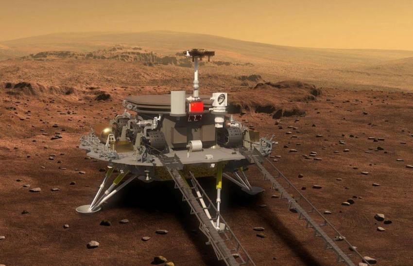 مركبة صينية تتجه للهبوط على المريخ