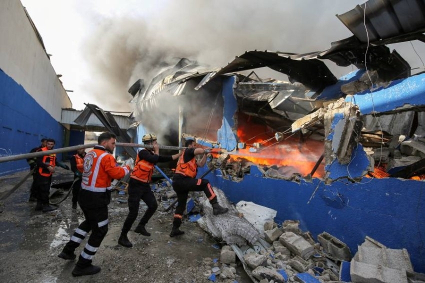 «أونروا»: 42 ألف فلسطيني نزحوا عن منازلهم في غزة