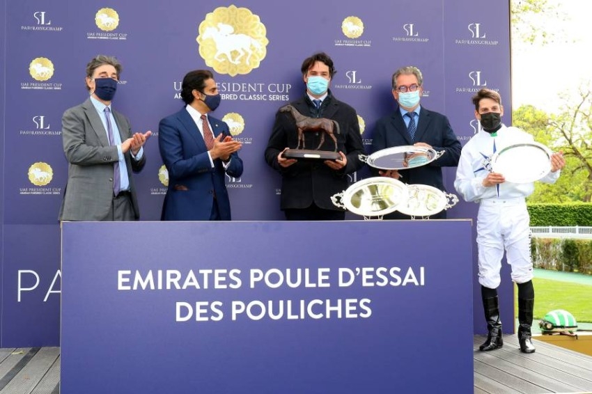 هتال بطل كأس رئيس الدولة للخيول العربية في فرنسا