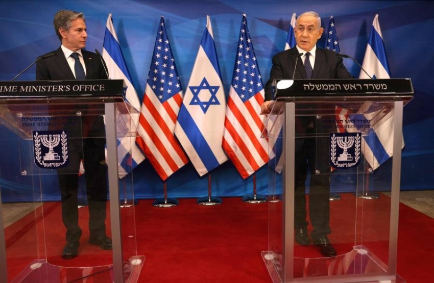 وزير الخارجية الأمريكي يؤكد التزام بلاده بدعم إسرائيل