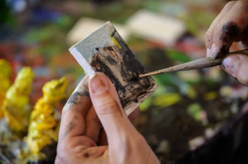 «ابحث عن الكنز».. مسابقة للعثور على لوحات فنية مصغرة في شوارع بروكلين
