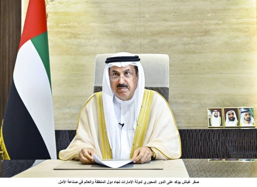 صقر غباش يؤكد لبرلمانات العالم دور الإمارات المحوري في صناعة الأمل