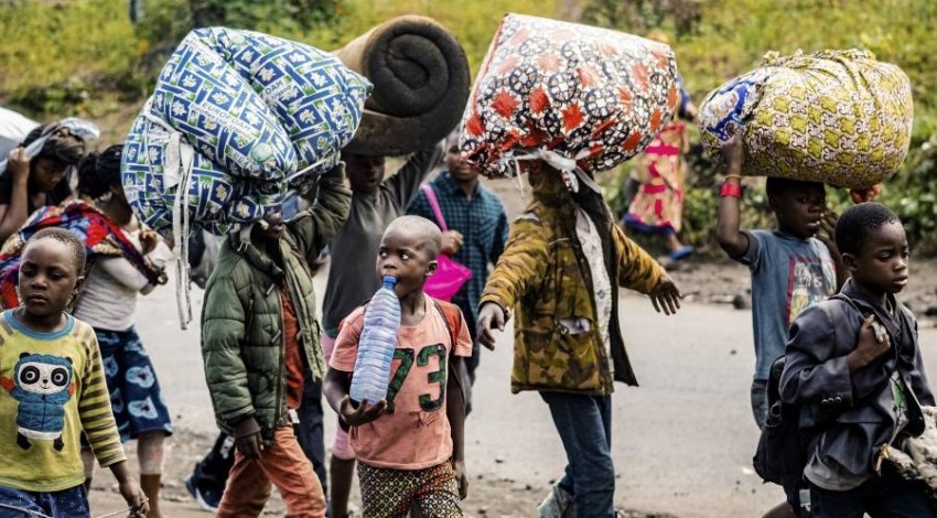 رصد حالات كوليرا بين نازحين من موقع ثوران بركان الكونغو