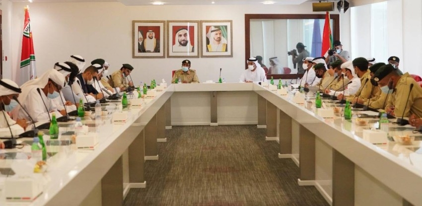 اتحاد الكرة يعقد اجتماعاً تنسيقياً مع لجنة تأمين الفعاليات بشرطة دبي