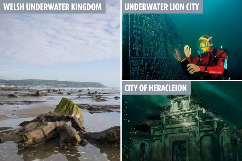 من أهرامات اليابان إلى مملكة ويلز وهيراكليون الفرعونية.. مدن عالمية غارقة تحت الماء