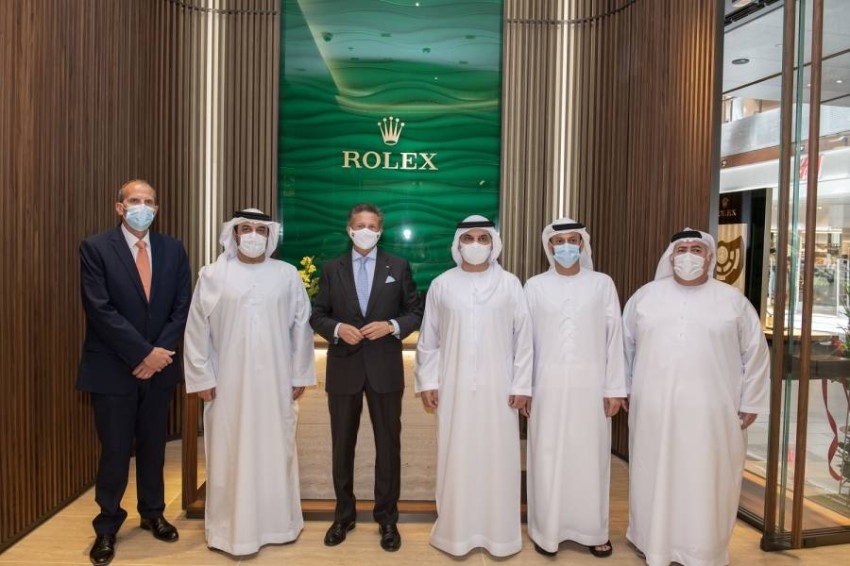 «مجموعة محمد رسول خوري» تستقبل السفير السويسري لدى الإمارات في متجر رولكس الجديد