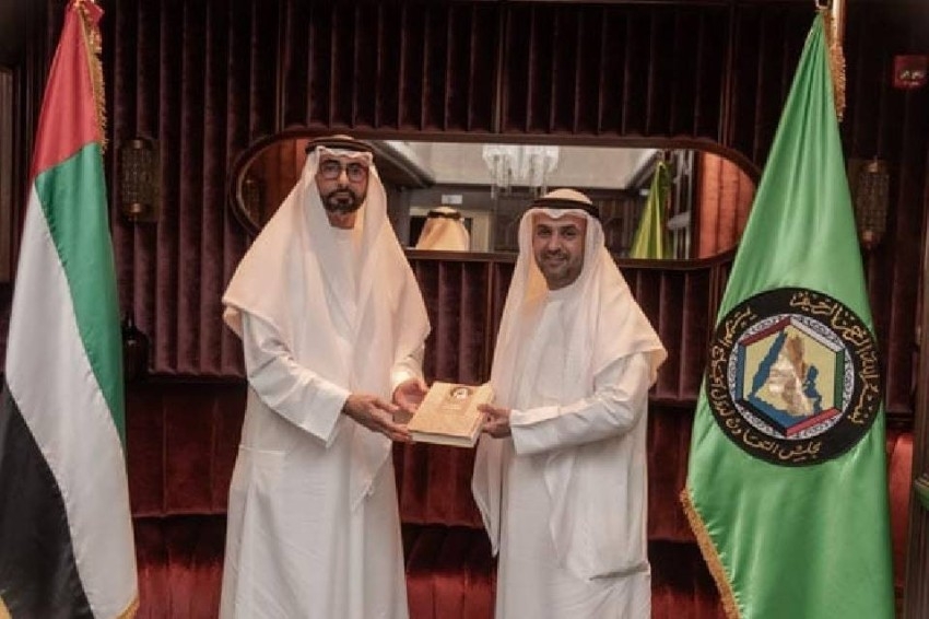 البواردي يستقبل الأمين العام لمجلس التعاون الخليجي