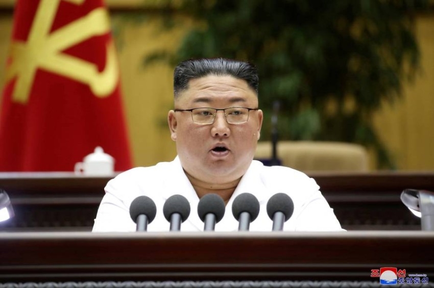 الزعيم الكوري الشمالي يدعو إلى تعزيز القوة العسكرية للبلاد