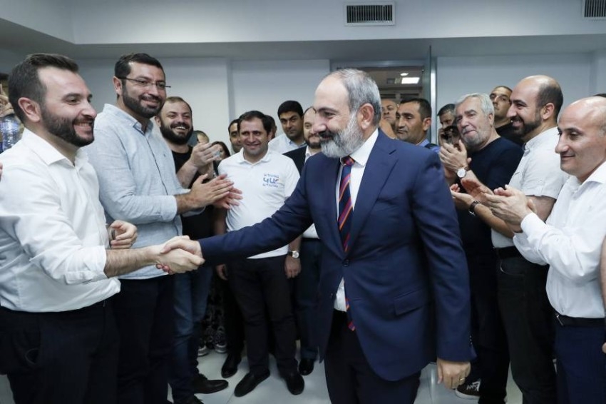 رئيس الوزراء الأرميني يفوز بالغالبية في الانتخابات التشريعية
