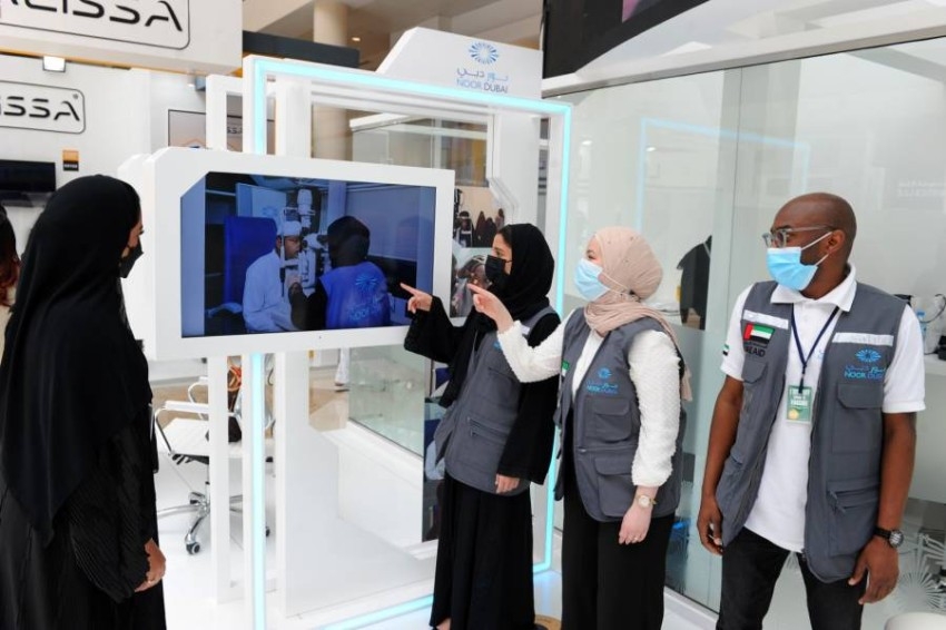 «نور دبي» تعرض جهودها في مكافحة العمى عالمياً خلال «آراب هيلث 2021»