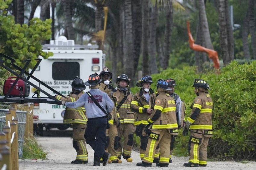 مسؤولون: 51 مفقوداً بعد انهيار بمبنى في ولاية فلوريدا الأمريكية