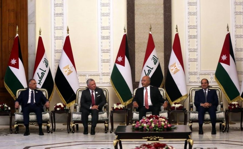 أمريكا ترحب بزيارة الرئيس المصري والعاهل الأردني للعراق