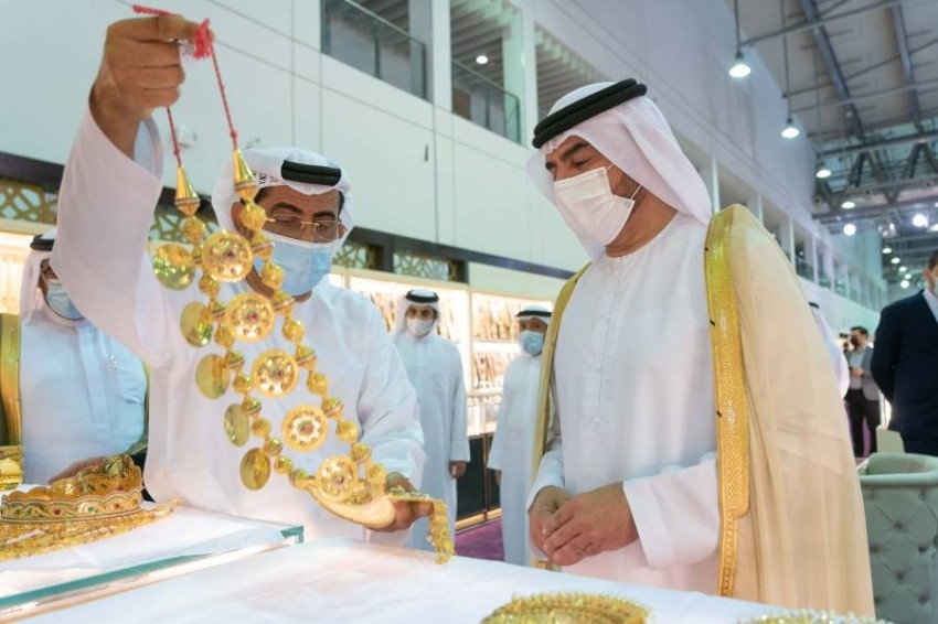 عبدالله بن سالم القاسمي يفتتح النسخة الثانية من معرض «جواهر الإمارات»