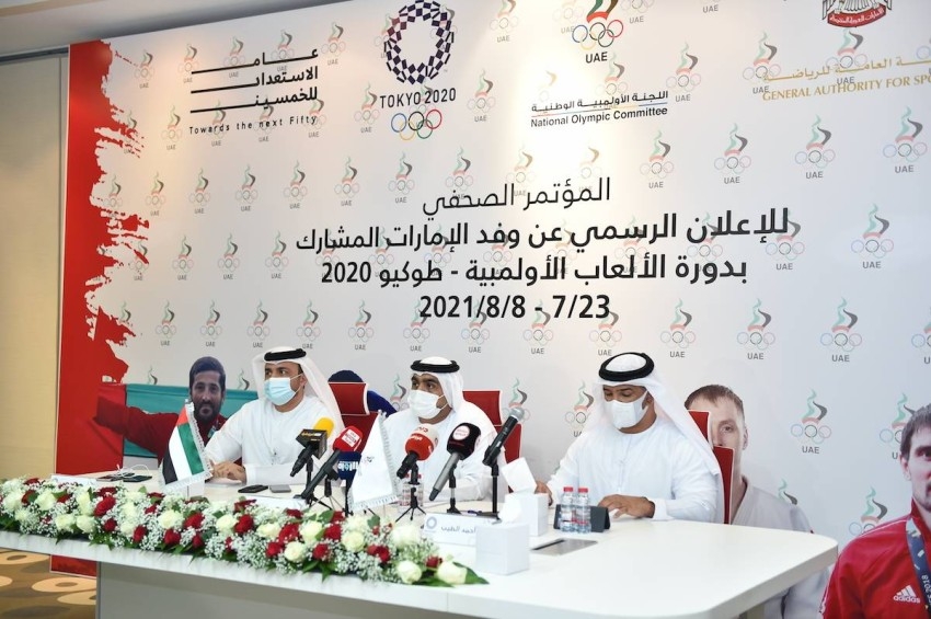6 رياضيين يمثلون الإمارات في أولمبياد طوكيو 2020