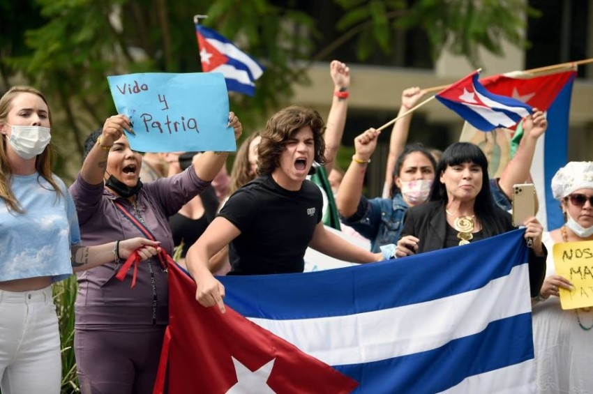 بلينكن: «خطأ فادح» أن تلوم كوبا الولايات المتحدة على الاحتجاجات