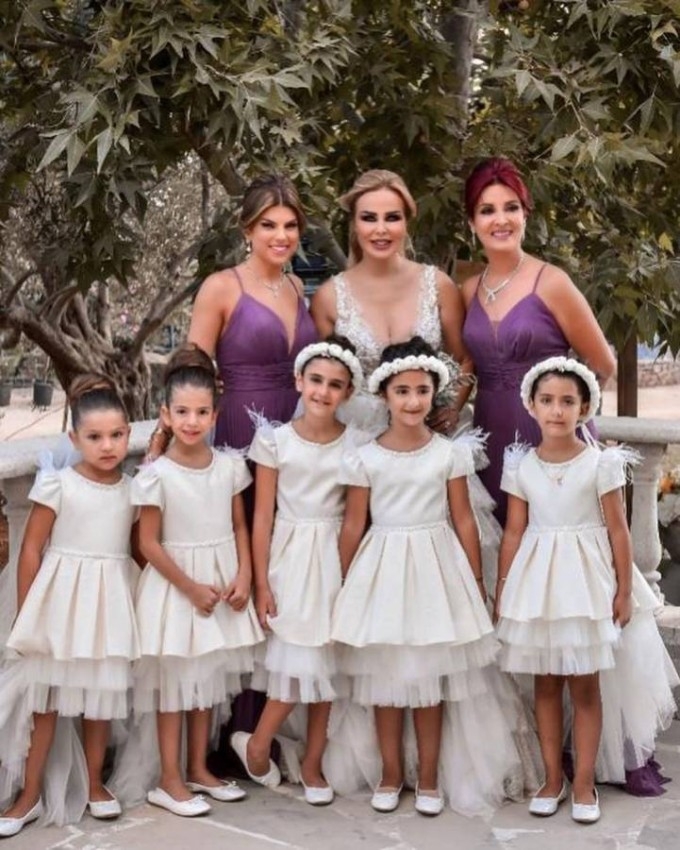 رولا سعد تحتفل بزفافها في أجواء عائلية