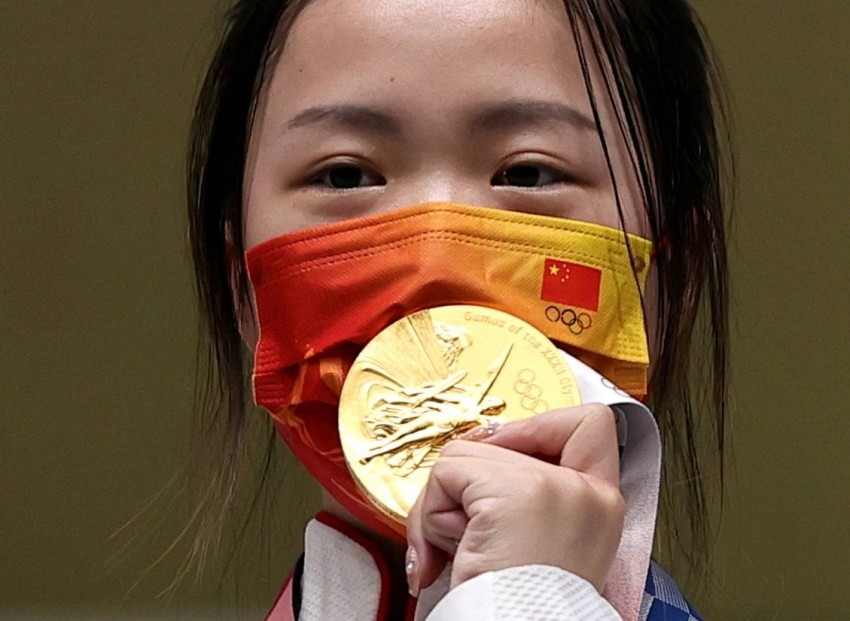 الصين تتصدر جدول ميداليات الأولمبياد في اليوم الأول