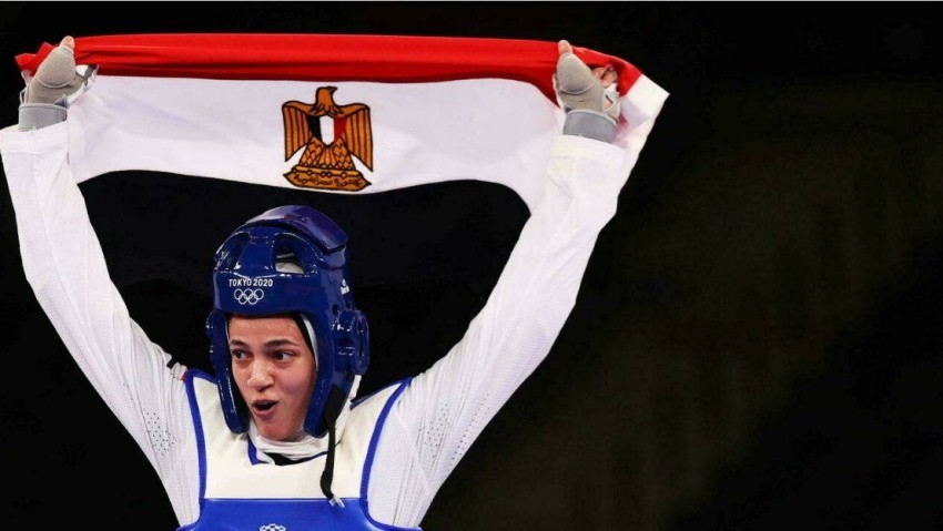 أرقام قياسية لهداية ملاك البطلة الأولمبية المصرية