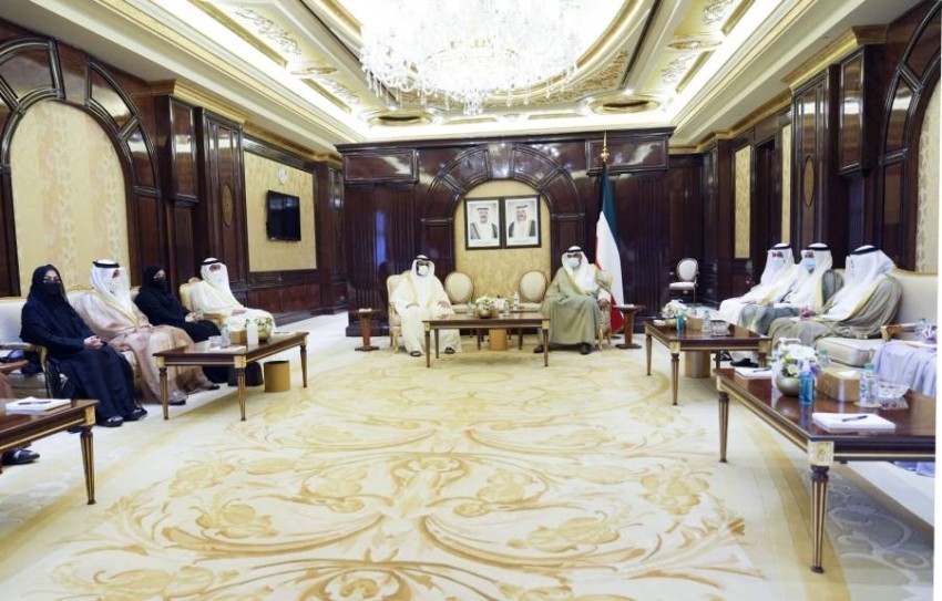 رئيس مجلس الوزراء الكويتي يستقبل وفد المجلس الوطني الاتحادي