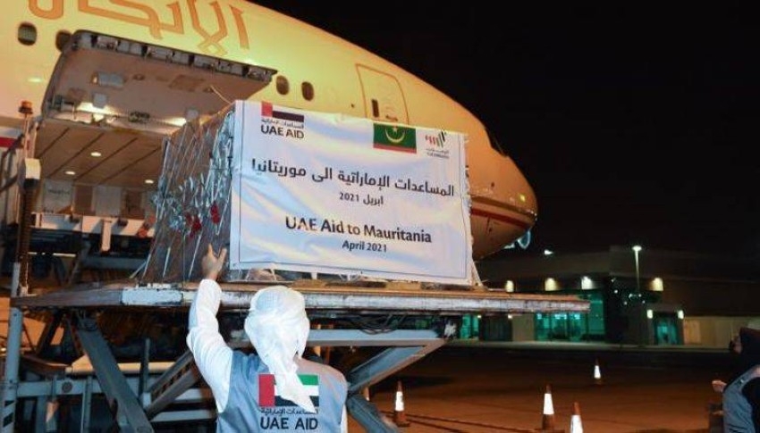 الإمارات ترسل طائرة تحمل مستلزمات طبية إلى موريتانيا