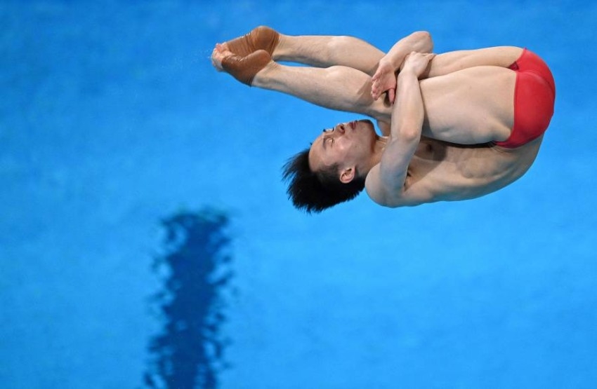 الصيني زي سيي يتوج بذهبية في الغطس من سلم متحرك بأولمبياد طوكيو