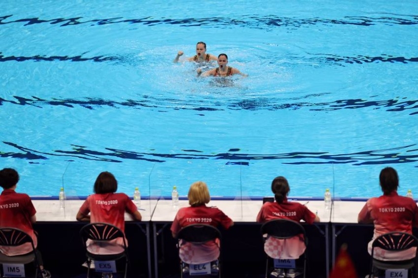 اليونان تنسحب من منافسات السباحة الفنية بالأولمبياد بسبب كورونا