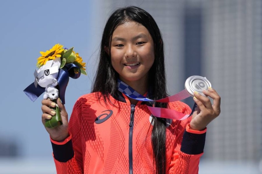هيراكي أصغر يابانية تحقق ميدالية في تاريخ الأولمبياد