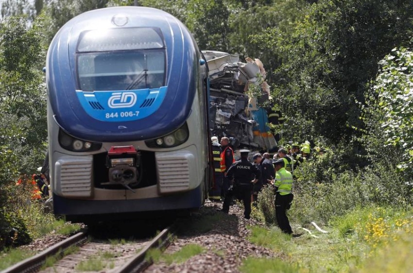 مقتل 3 في تصادم قطارين بجمهورية التشيك