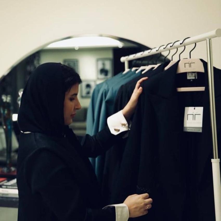 فستان المصممة السعودية نورة سليمان يتصدر البوست الرسمي لفيلم في هوليود