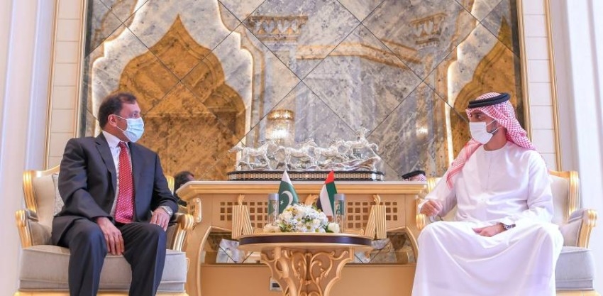 عمار النعيمي يبحث علاقات التعاون مع سفير باكستان