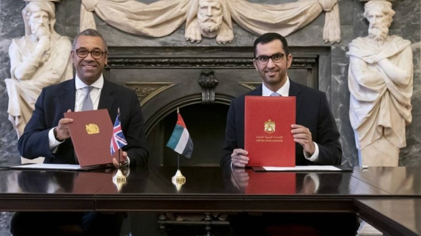 الإمارات والمملكة المتحدة توقعان اتفاقية لتعزيز التعاون المناخي والبيئي