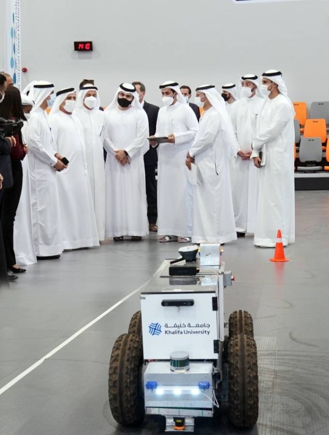 الطاير يشهد الاختبارات النهائية لتحدي دبي العالمي للتنقل ذاتي القيادة 2021