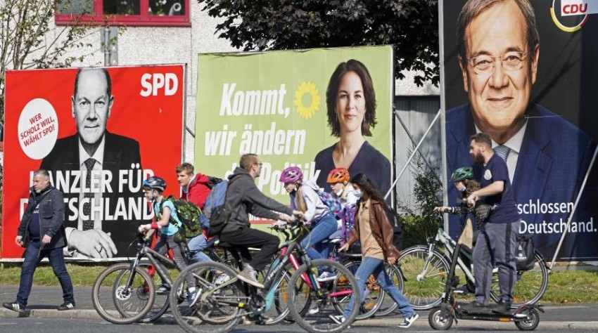 احتدام السباق بين الأحزاب الألمانية قبل 3 أيام من الانتخابات