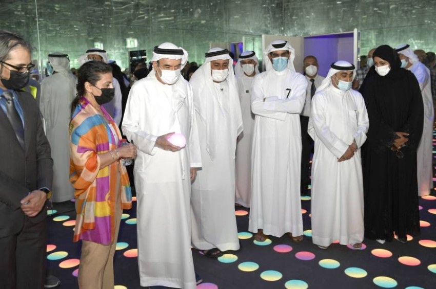 زكي نسيبة يتفقد جناح جامعة الإمارات في «إكسبو 2020 دبي»