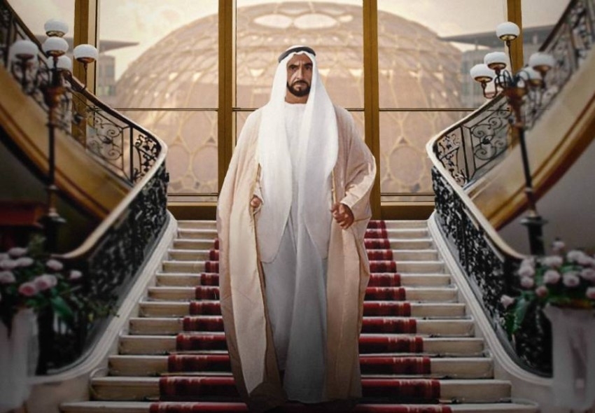 من هو حمدان الفلاسي صاحب صورة الشيخ زايد في «إكسبو 2020»؟