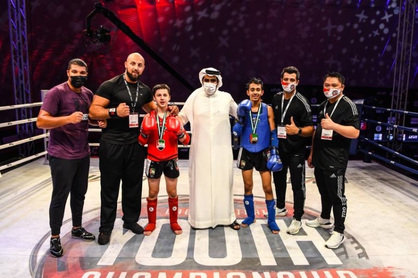 24 لاعباً يتوجون بذهب «الإمارات للمواي تاي للناشين والشباب»