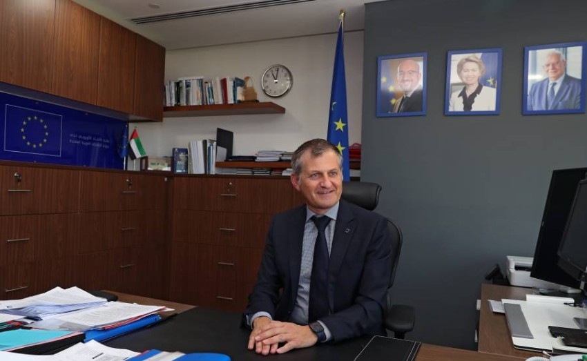 سفير الاتحاد الأوروبي في الإمارات: إكسبو دبي فرصة لتوحيد جهود الاستجابة للتحديات العالمية